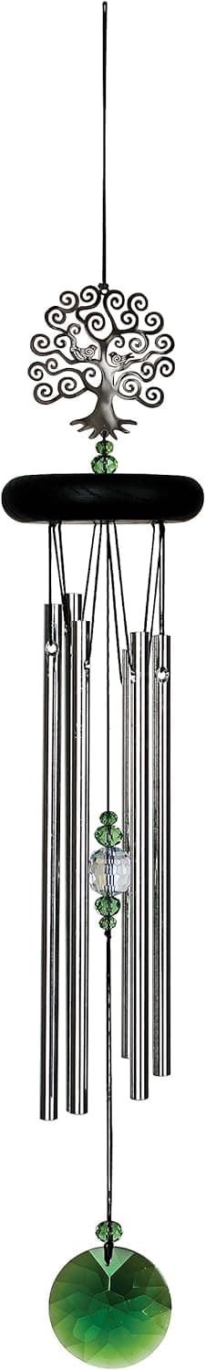 Woodstock Chimes Signature Collection, Crystal Tree of Life Chime, 19'' Decor...