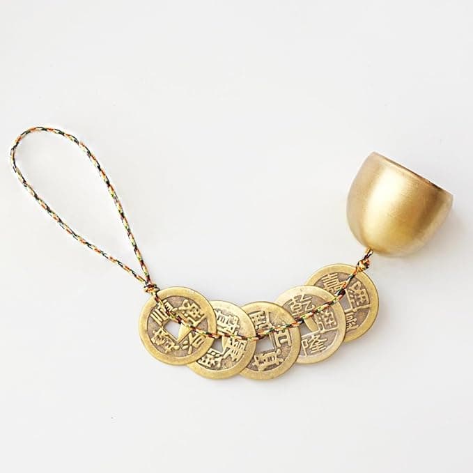 Feng Shui Door Bell with 5 Coins