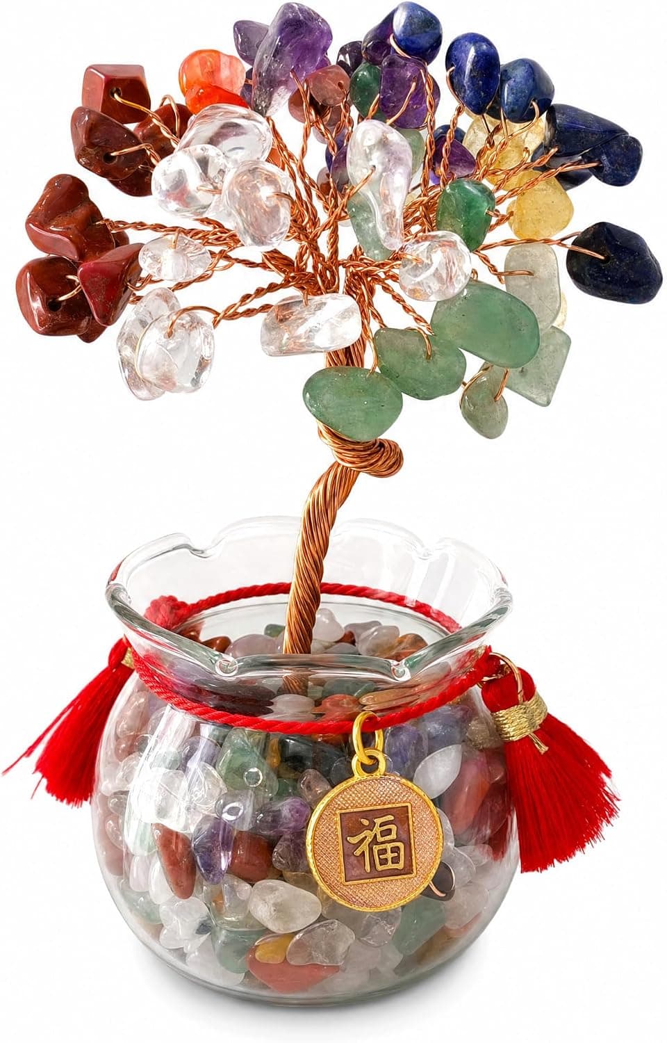 7 Chakra Crystal Money Tree
