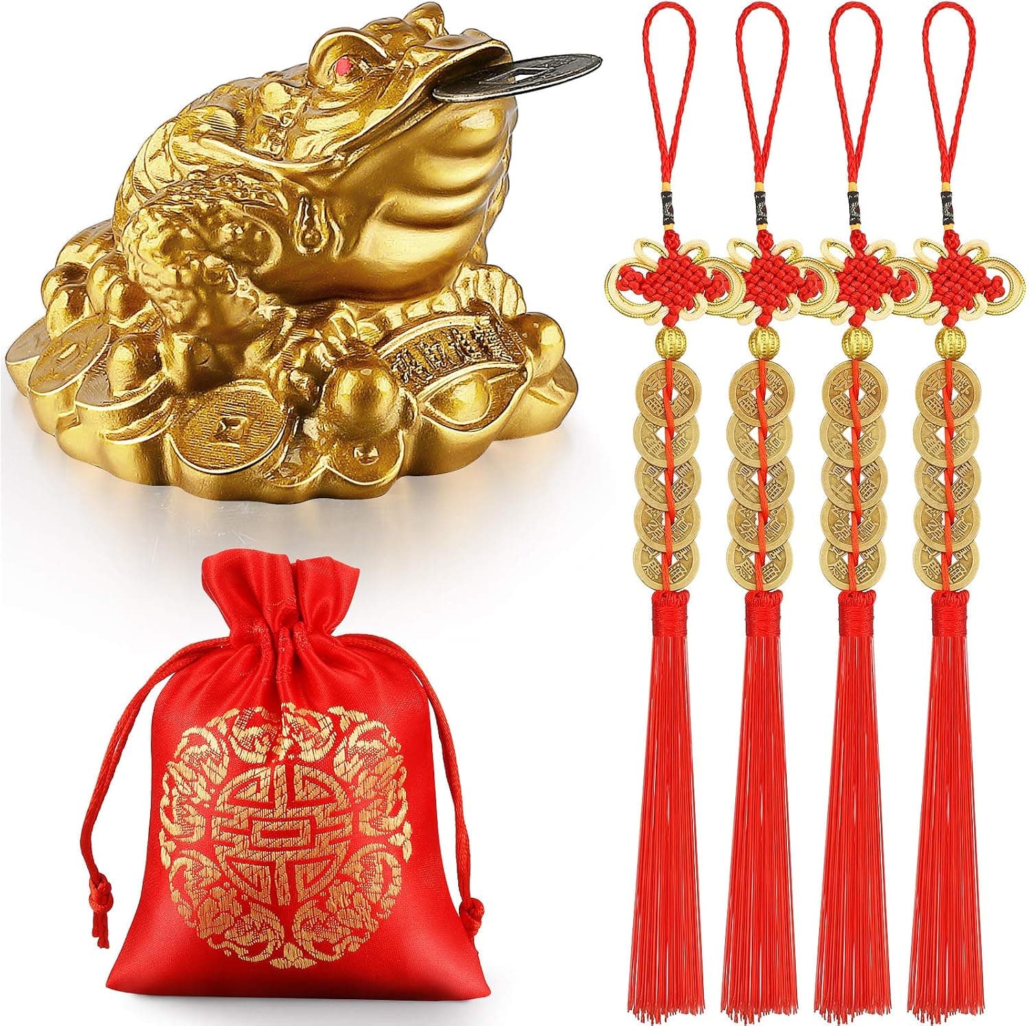 Feng Shui Money Frog Wealth Decor